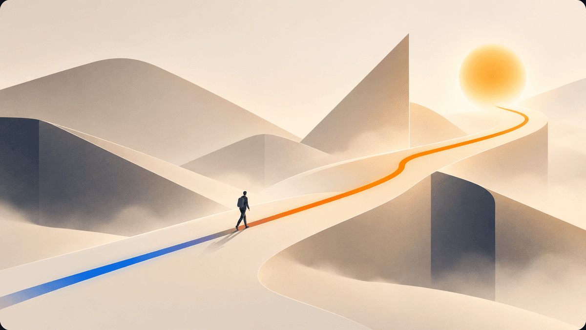 A clearer path illustration